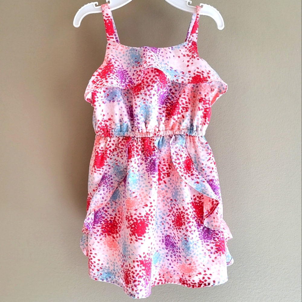 Lightweight sun dress with attached slip